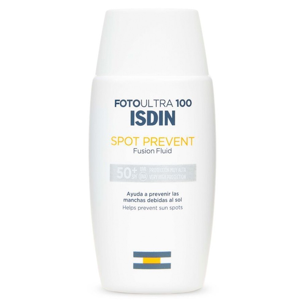 Fotoultra 100 ISDIN Spot Prevent  fluid zapobiegający powstawaniu przebarwień spf 50+ 50 ml