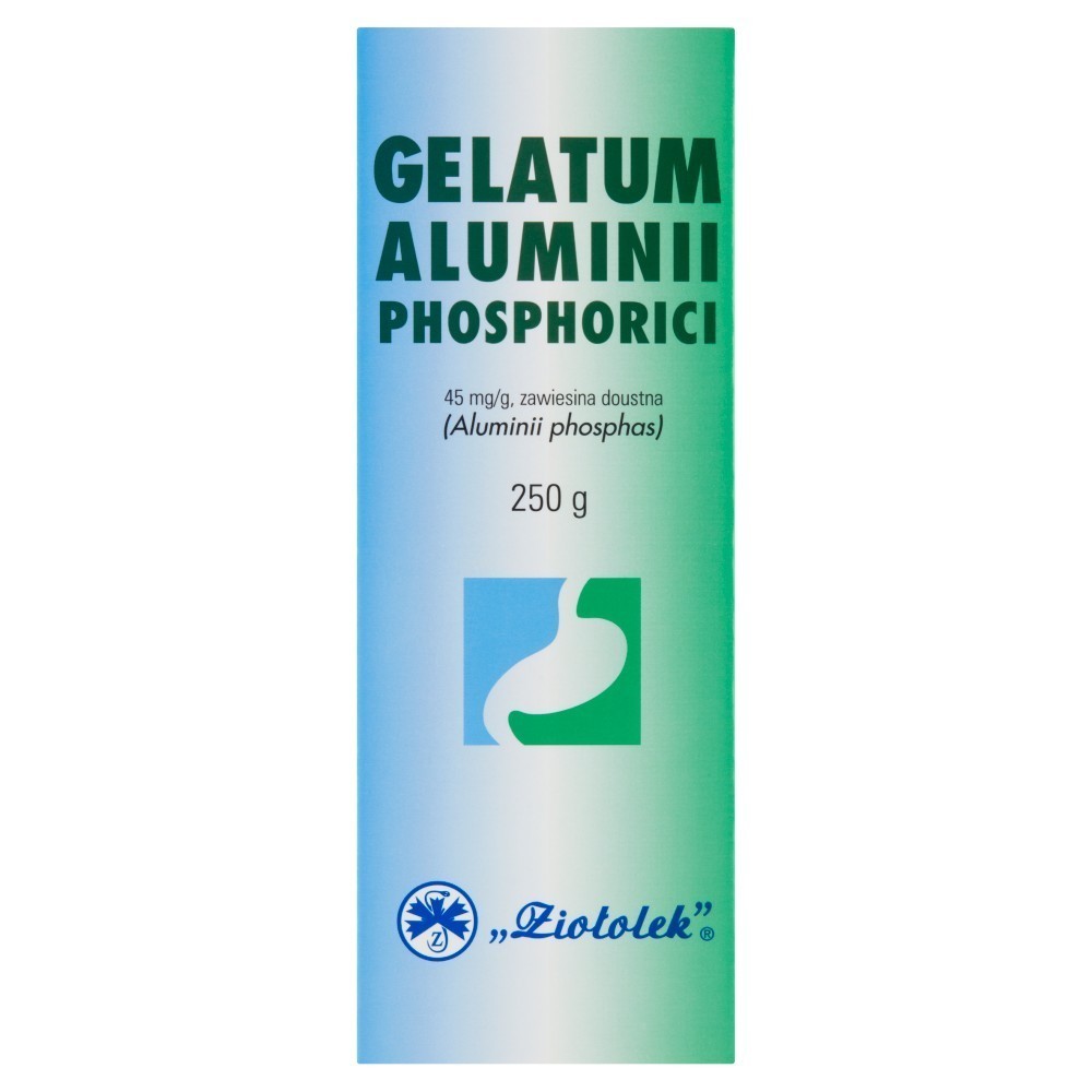 Gelatum aluminii phosphorici 250 g (Ziołolek)