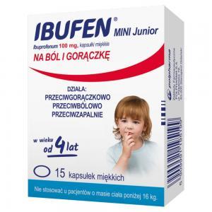 Ibufen mini junior 100 mg x 15 kaps