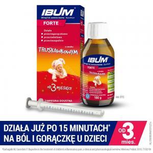 Ibum forte 200 mg/5 ml zawiesina o smaku truskawkowym 100 g