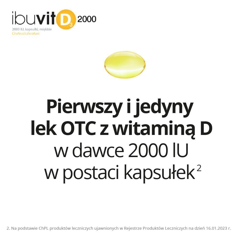 Ibuvit D3 2000 IU x 90 kaps
