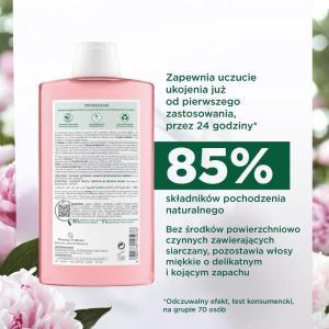Klorane szampon z organiczną piwonią 400 ml