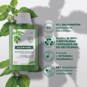 Klorane szampon z organiczną pokrzywą 200 ml