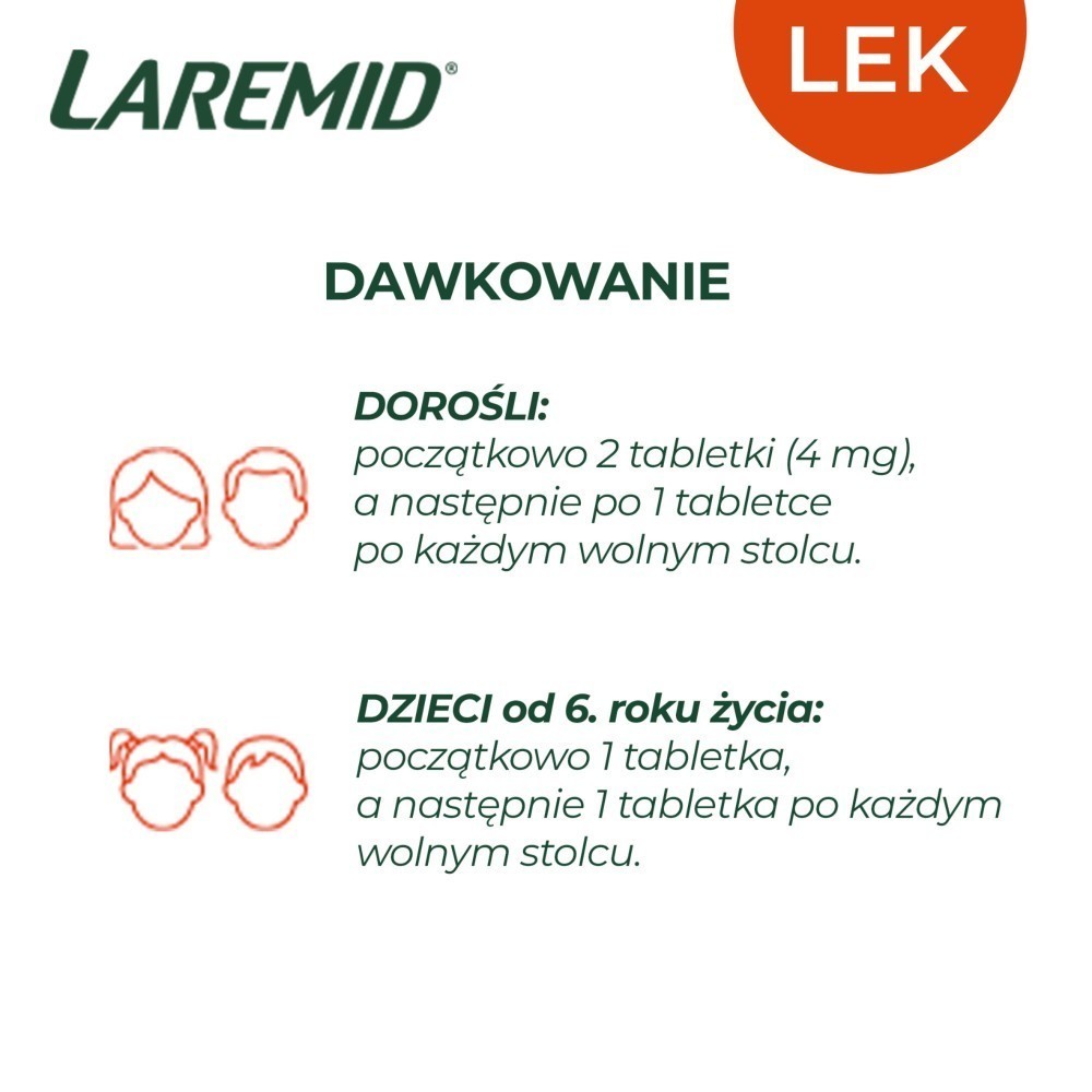 Laremid 2 mg x 20 tabl