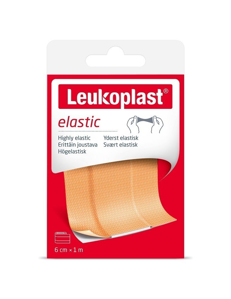 Leukoplast Elastic plaster do cięcia 6 cm x 1 m