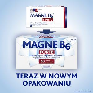 Magne-B6 Forte x 60 tabl powlekanych