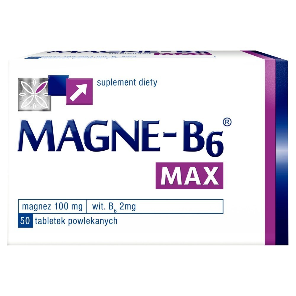 Magne-B6 Max x 50 tabl powlekanych