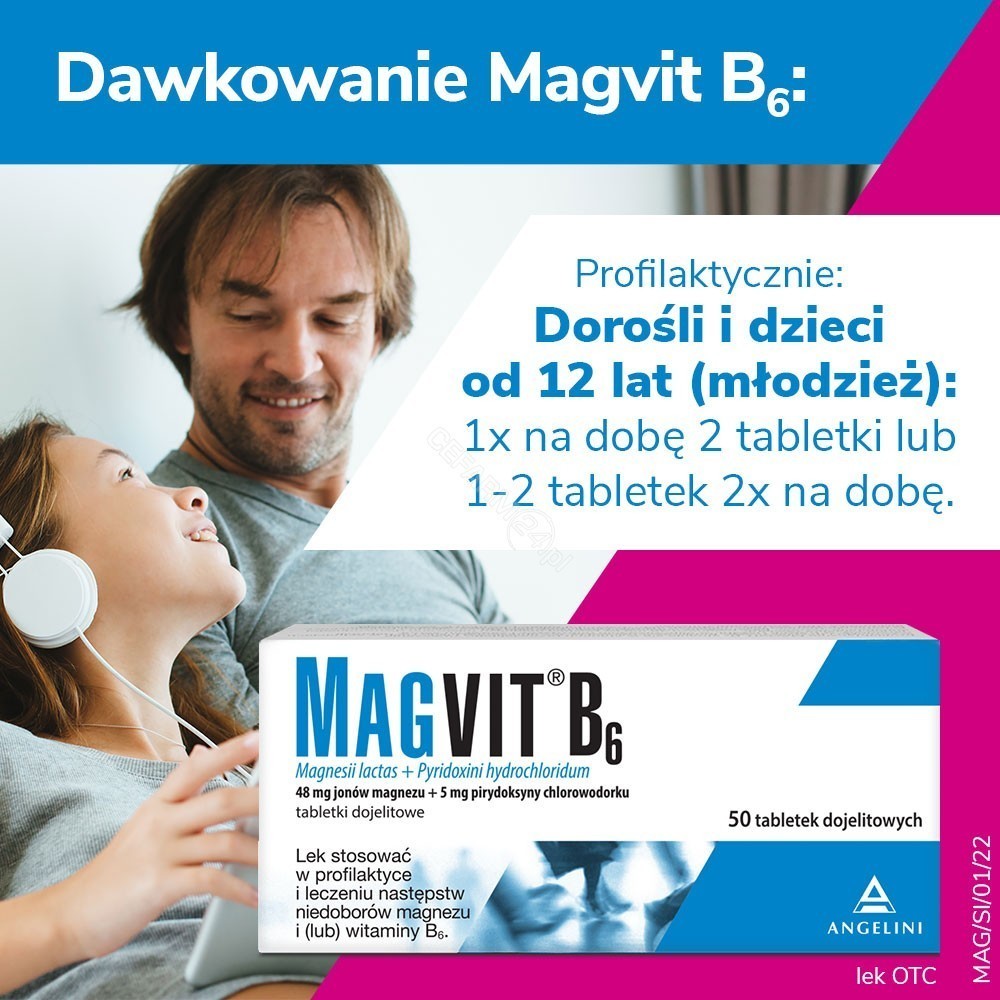 Magvit B6 x 50 tabl