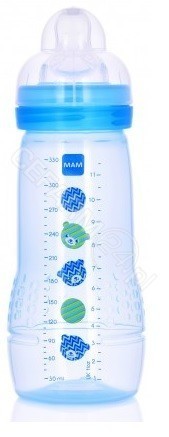 MAM butelka do karmienia Baby Bottle Pattern 4m+ 330 ml