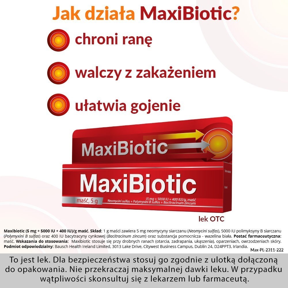 Maxibiotic maść 5 g