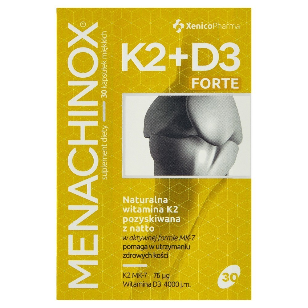Menachinox K2 + D3 4000 Forte  x 30 kaps