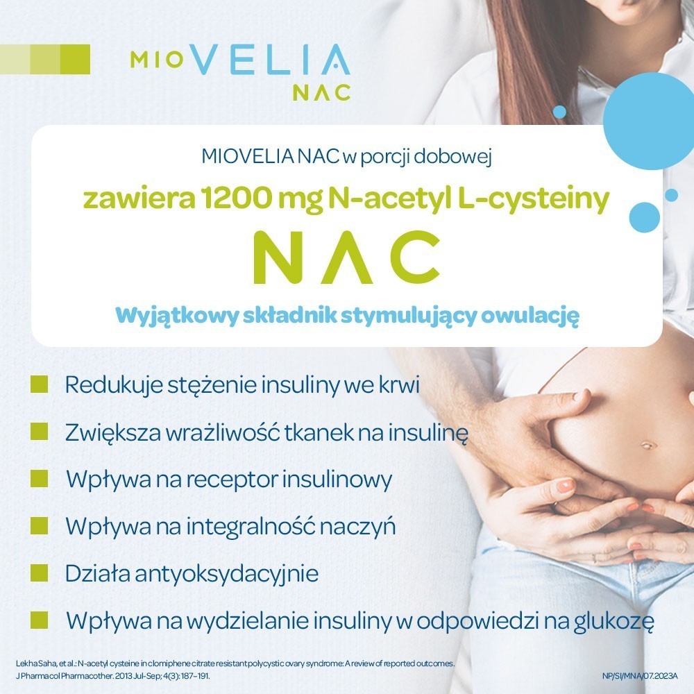 MioVelia NAC x 15 kaps