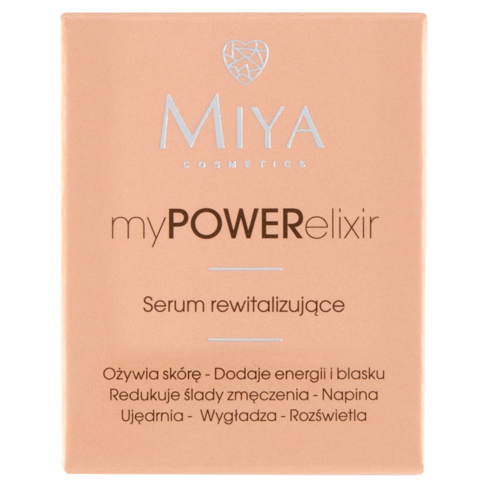 Miya Cosmetics myPOWERelixir naturalne serum rewitalizujące 15 ml