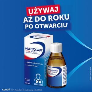 Mucosolvan 30 mg/5 ml syrop 200 ml