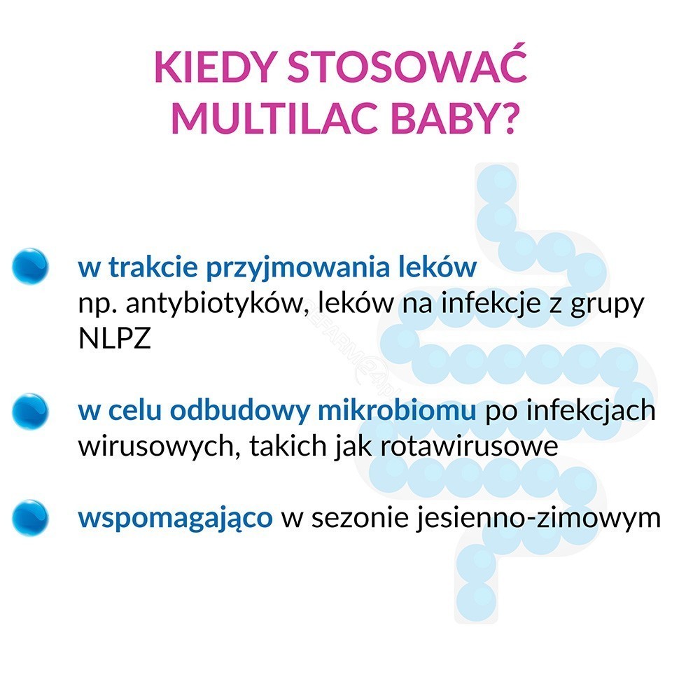 Multilac Baby synbiotyk krople 2 x 5 ml
