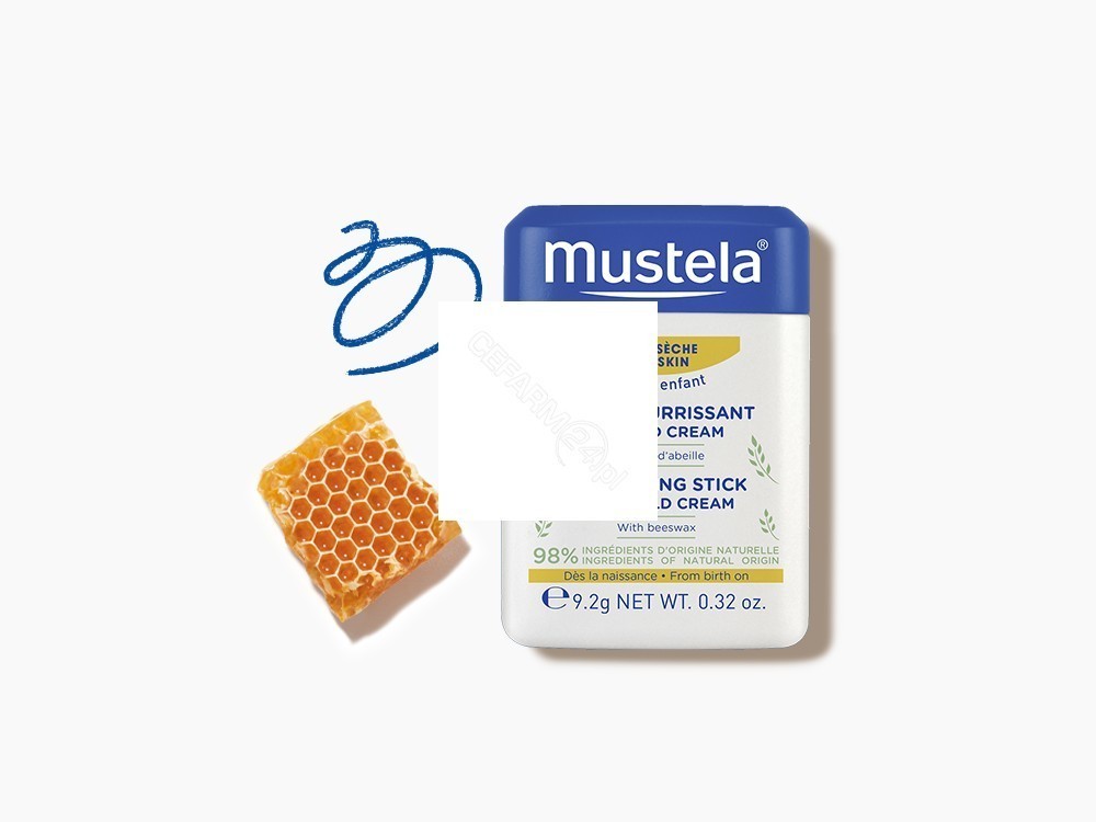 Mustela sztyft ochronny z Cold Cream 9,2 g