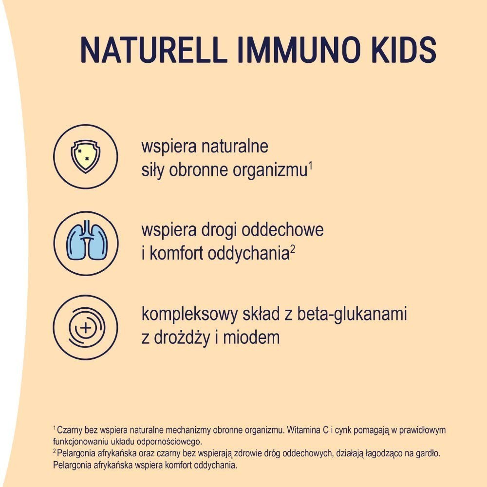 Naturell Immuno kids 3+ x 10 saszetek