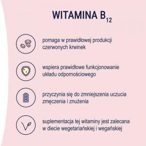 Naturell Witamina B12 forte x 60 tabl do ssania INSTANT