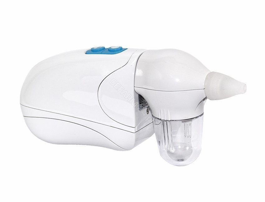 Novama White K elektroniczny aspirator do nosa na katar i katarek dla dzieci