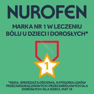 Nurofen Forte ibuprofen 400 mg na silny ból i gorączkę tabletki x 48 szt