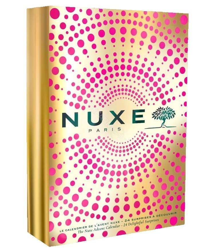 Nuxe promocyjny zestaw - Kalendarz z miniproduktami (24 miniprodukty)