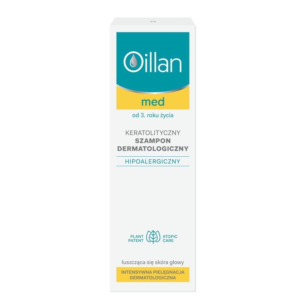 Oillan med+ keratolityczny szampon dermatologiczny 150 ml