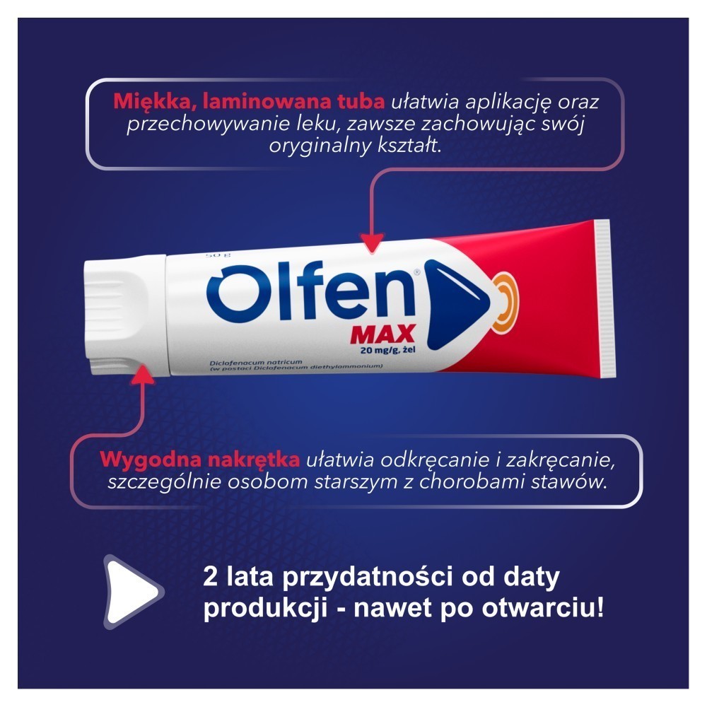 Olfen Max żel 20 mg/g 100 g