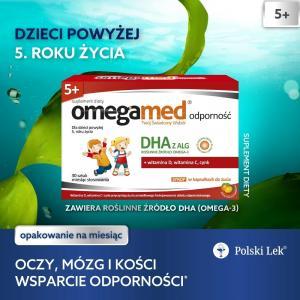 Omegamed odporność 5+ syrop w kapsułkach do żucia x 30 szt