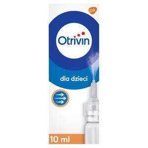 Otrivin dla dzieci (0,05%) aerozol do nosa 10 ml