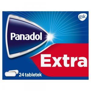 Panadol extra Lek przeciwbólowy i przeciwgorączkowy  x 24 tabl powlekane