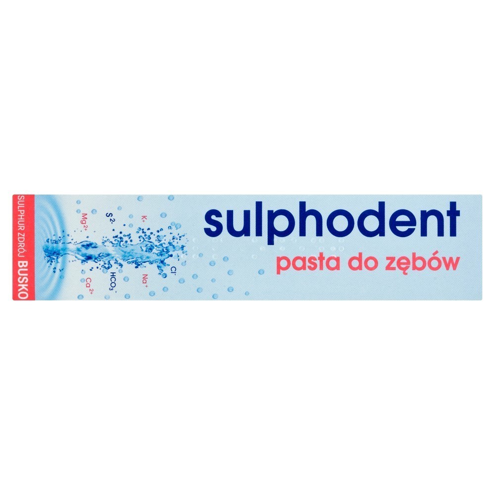 Pasta sulphodent przeciw paradontozie 60 g