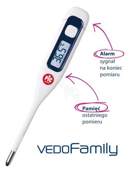 PIC VedoFamily termometr elektroniczny rodzinny