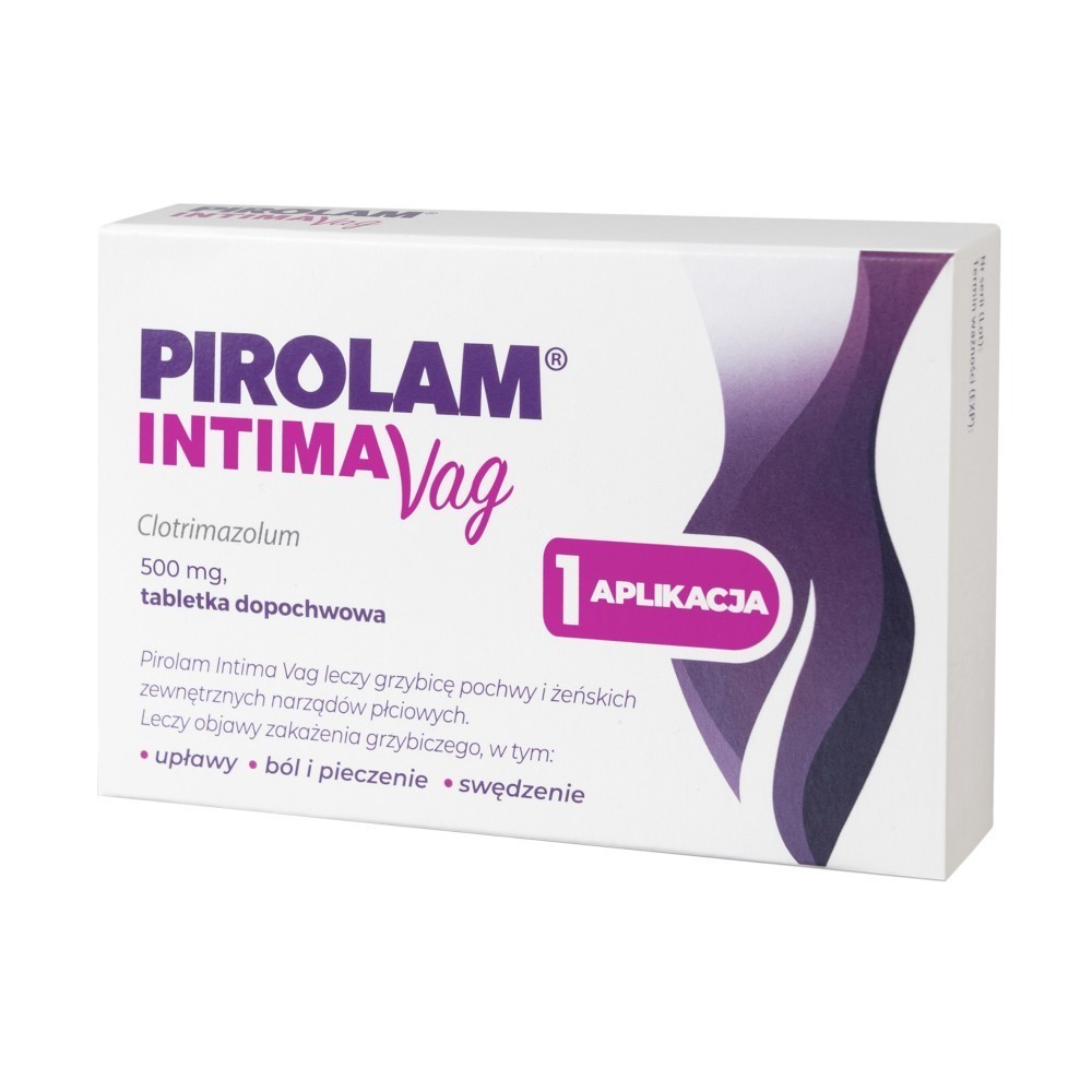 Pirolam Intima Vag 500 mg x 1 tabl dopochwowa
