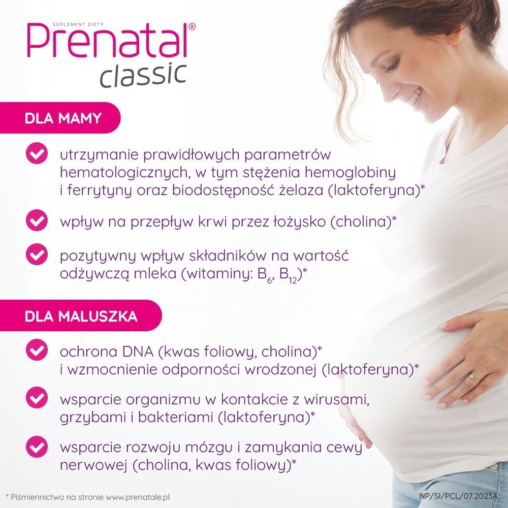 Prenatal classic x 90 kaps twardych