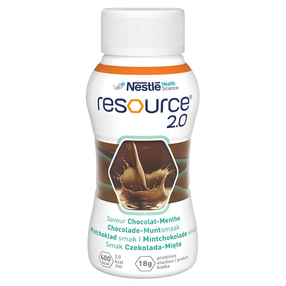 Resource 2.0 czekolada - mięta 4 x 200 ml