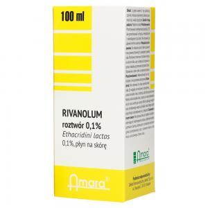 Rivanol 0,1% roztwór 100 ml (Amara)