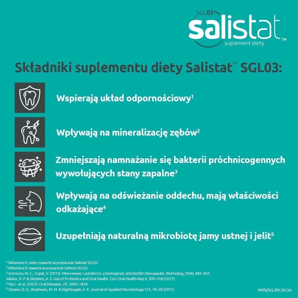 Salistat SGL03 x 10 fiolek po 10 ml