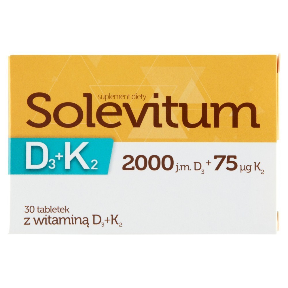 Solevitum D3 + K2 x 30 tabl