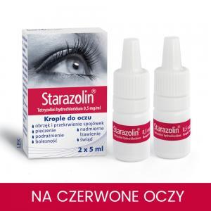 Starazolin 0,5 mg/ml krople do oczu 2 x 5 ml