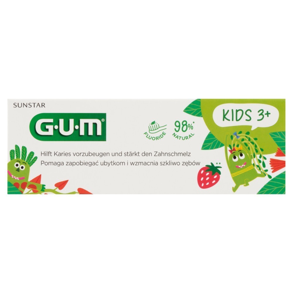 Sunstar Gum Kids pasta do zębów (2-6 lat) 50 ml