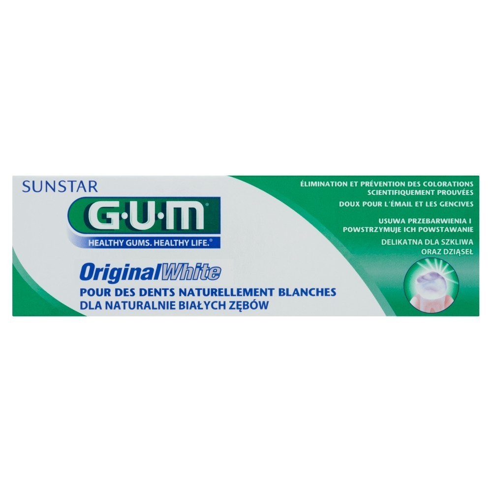 Sunstar Gum Original White pasta do zębów 75 ml
