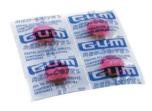 Sunstar Gum Red-Cote tabletki wybarwiające płytkę bakteryjną x 12 tabl