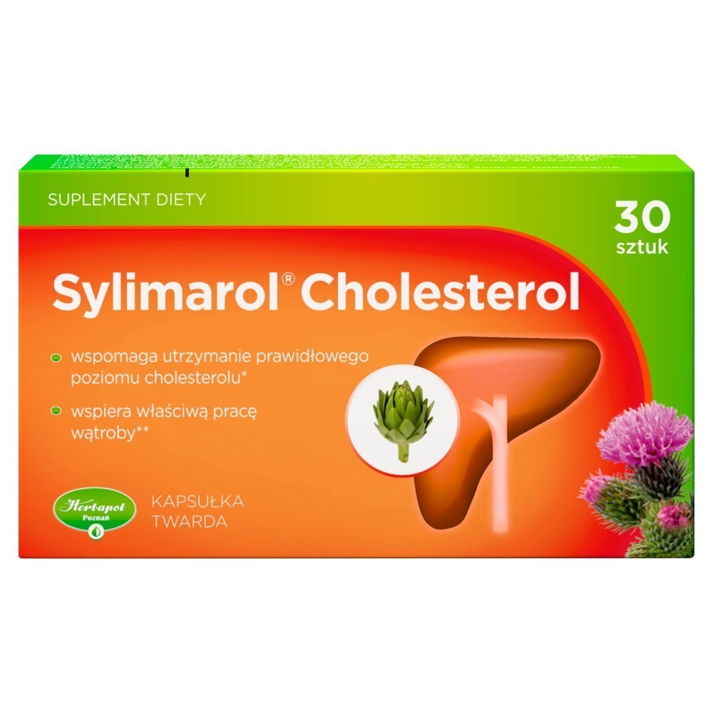 Sylimarol cholesterol x 30 kaps