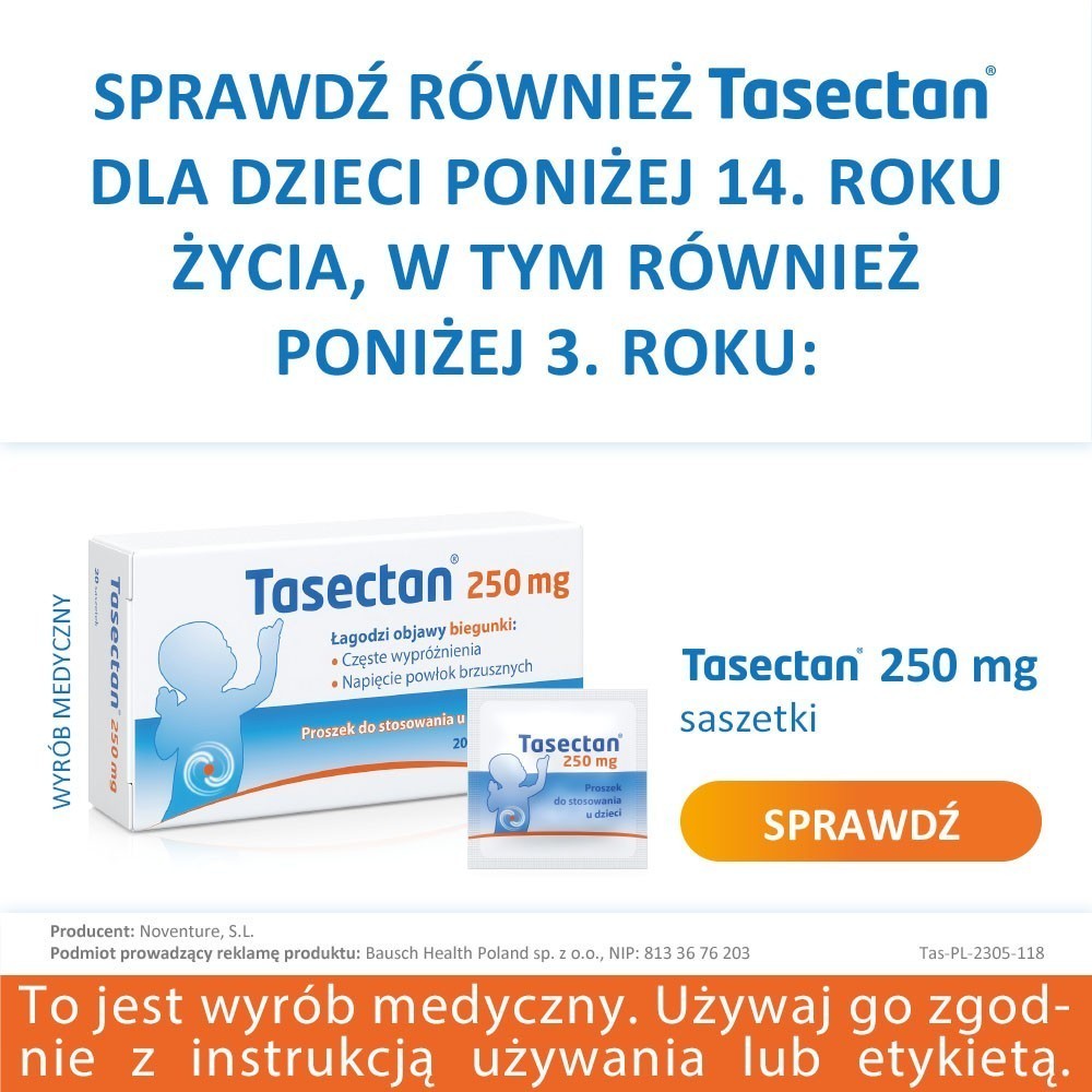 Tasectan 500 mg x 15 kaps