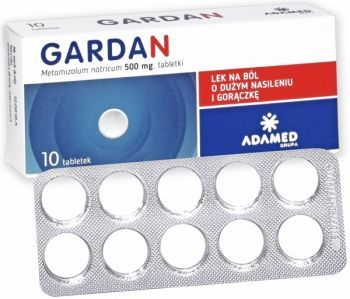 Gardan 500 mg x 10 tabl