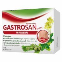 Gastrosan caps Trawienie x 30 kaps