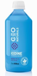 GeoNaturals IODINE - Krzem 100 mg + Jod µg x 500 ml