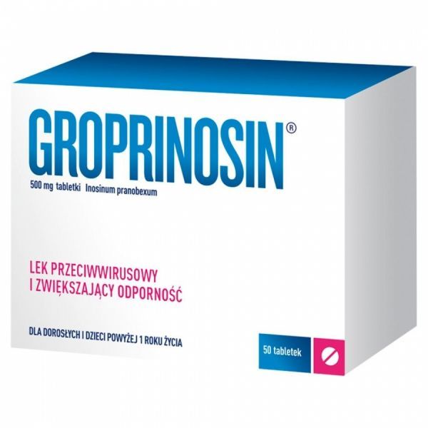 Groprinosin 500 mg x 50 tabl