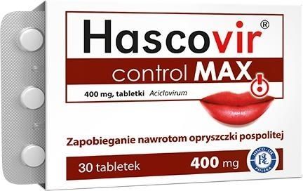 Hascovir control MAX 400 mg x 60 tabl