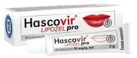 Hascovir Lipożel pro 50 mg/g żel 3 g